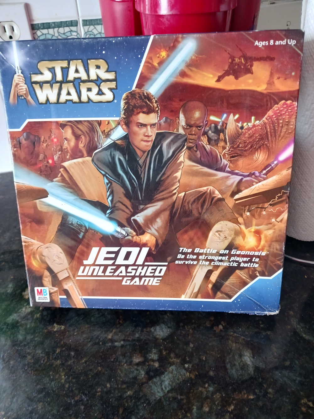 Star Wars Jedi Unleashed Game - Brown/Beige Artwork